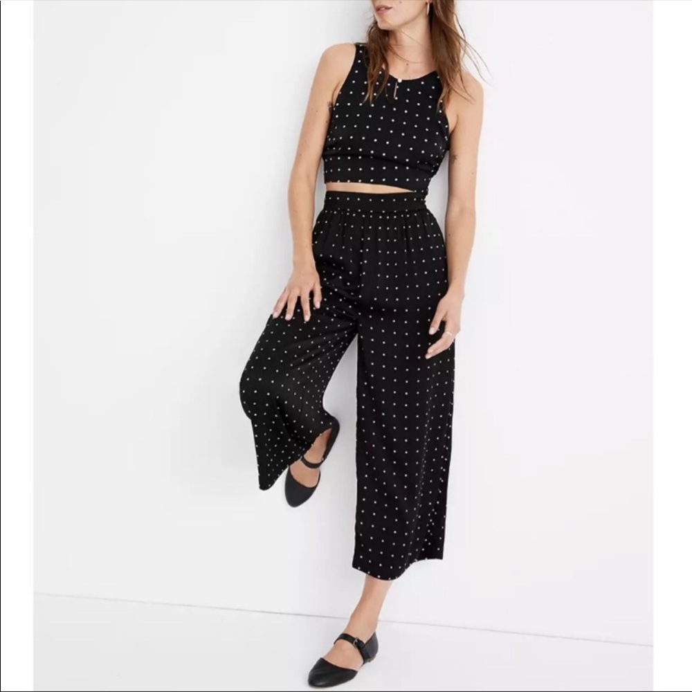 Madewell polka dot top size 0